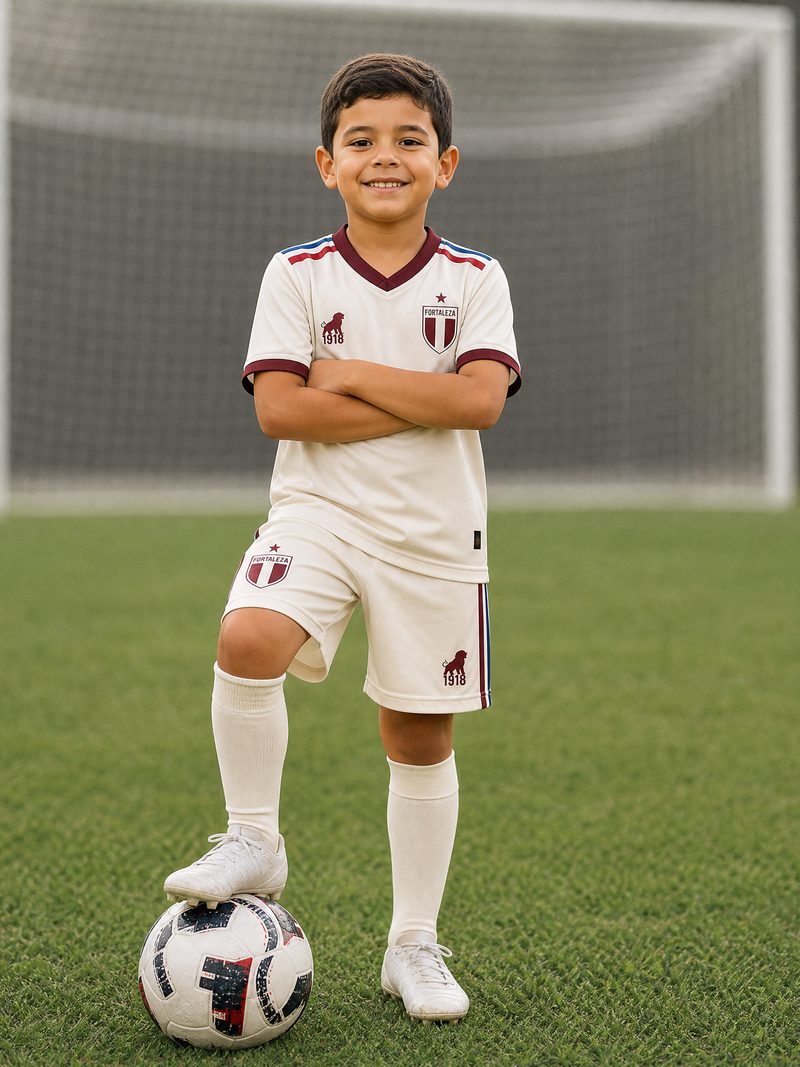 Kit Infantil Fortaleza · Camisa Comemorativa 1918 Eiffel