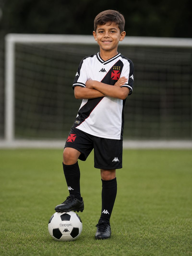 Kit Infantil Vasco · Camisa 2024/2025 - Uniforme 2
