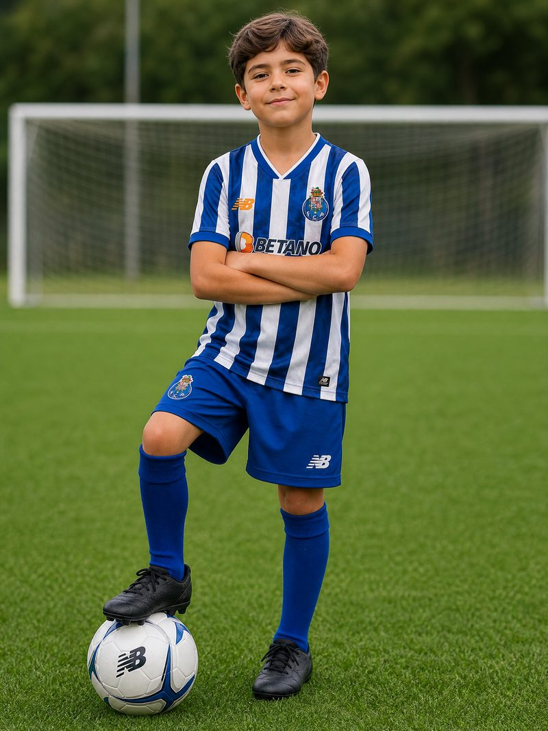 Kit Infantil Porto · Camisa 24/25 Home