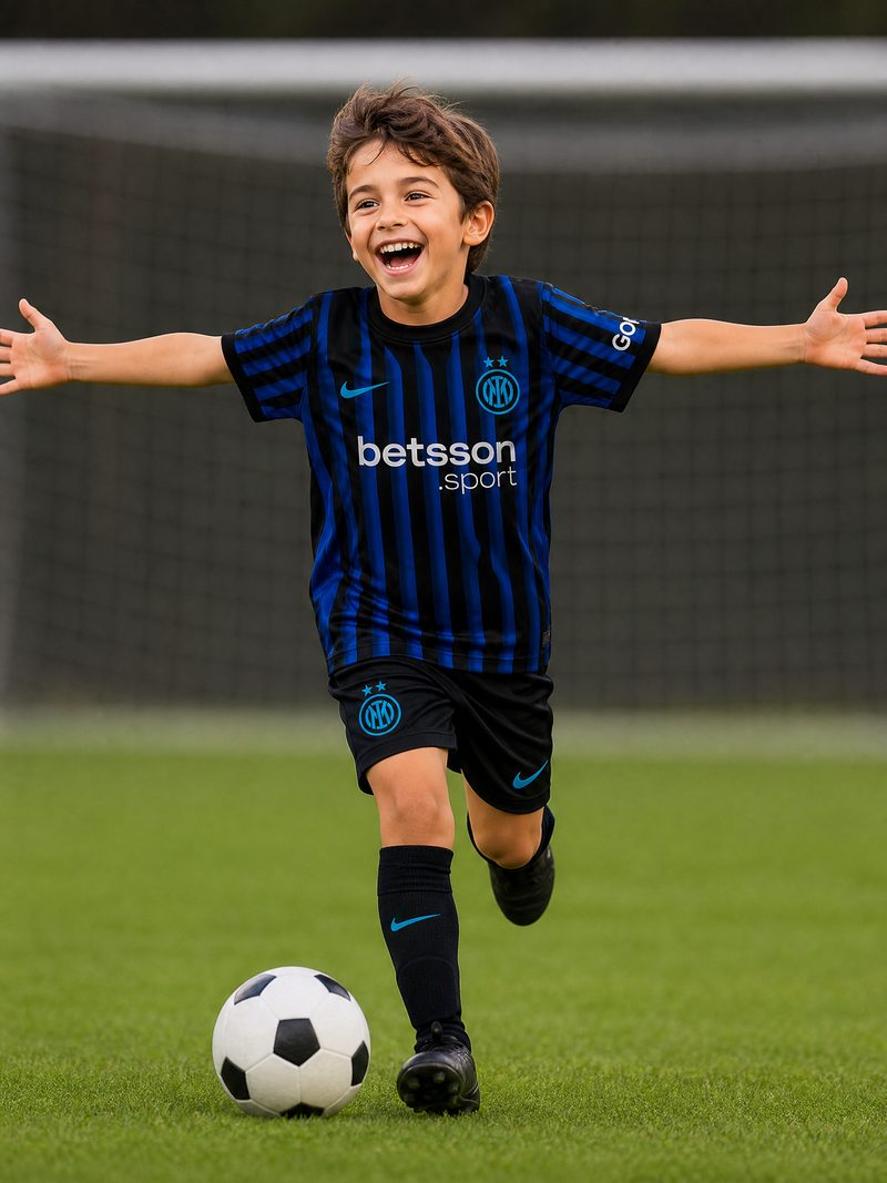Kit Infantil Inter Milano · Camisa 25/26 Home