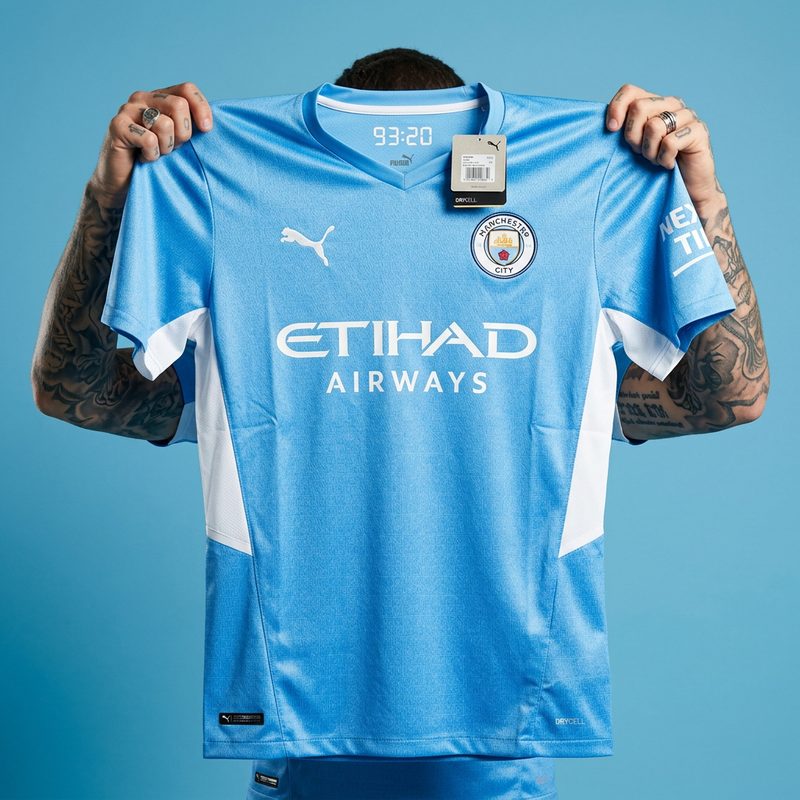 Camisa Manchester City · 21/22 - Home