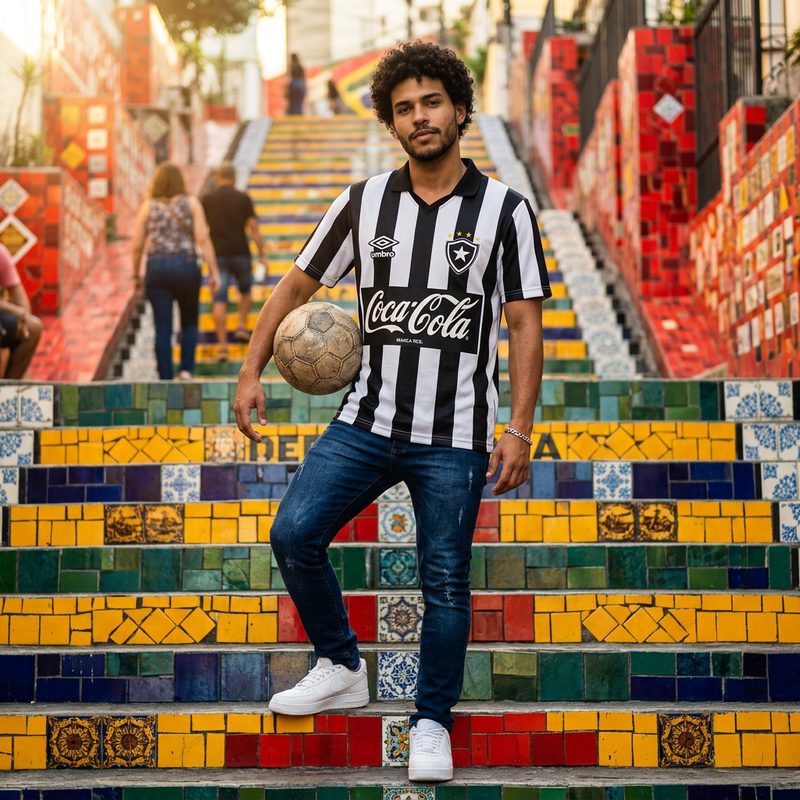 Camisa Botafogo · 90 - Retro