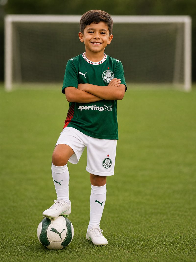 Kit Infantil Palmeiras · Camisa 2026 Home