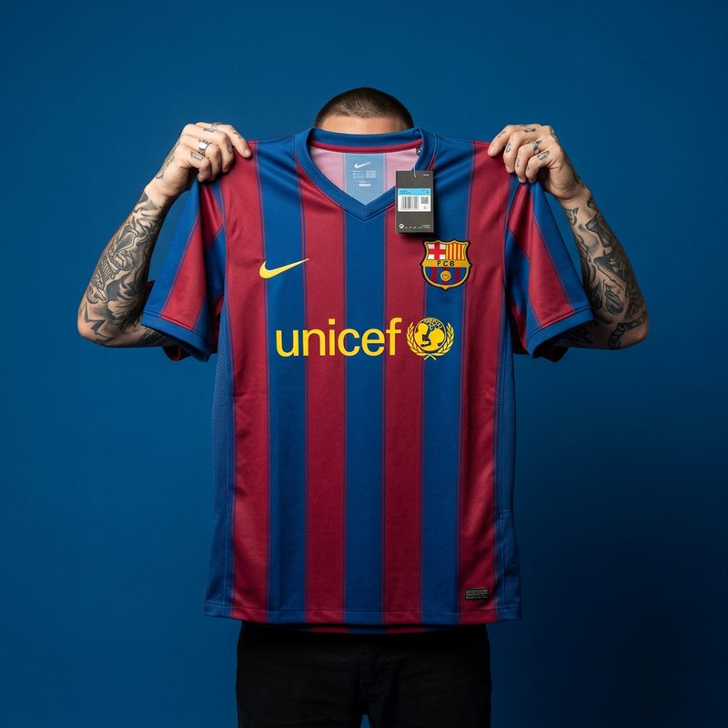 Camisa Barcelona · 10/11 - Home