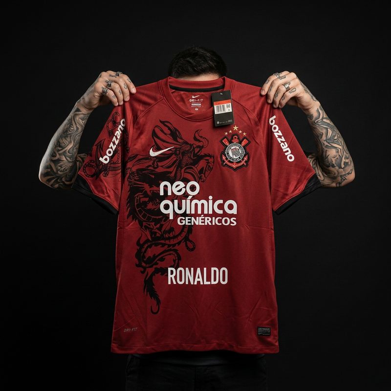 Camisa Corinthians · 2011 - Retro Sao Jorge