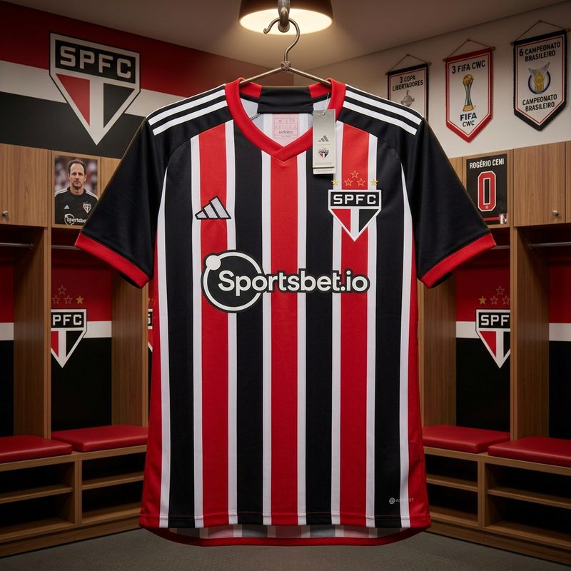 Camisa Sao Paulo · 23/24 - Uniforme 2