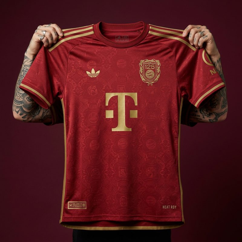 Camisa Bayern Munich · 25/26 - Comemorativa 125 anos