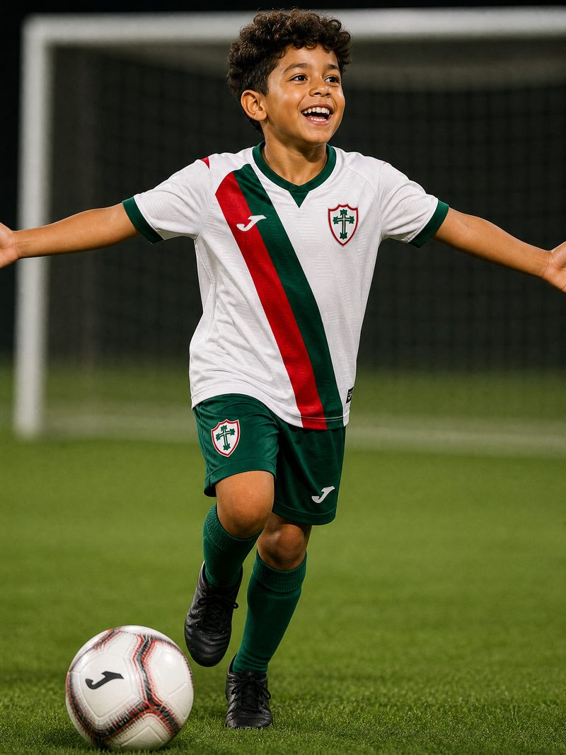 Kit Infantil Portuguesa · Camisa 2025 Away