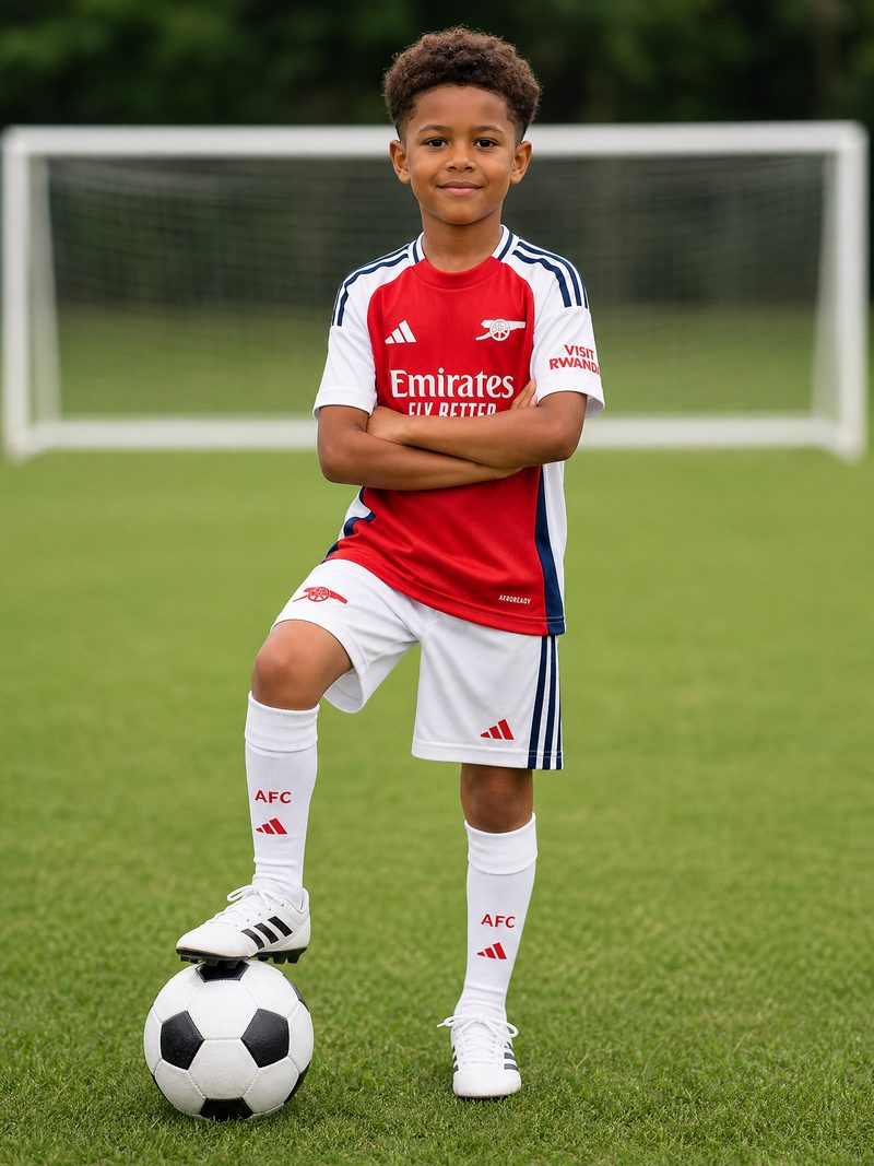 Kit Infantil Arsenal · Camisa 24/25 Home