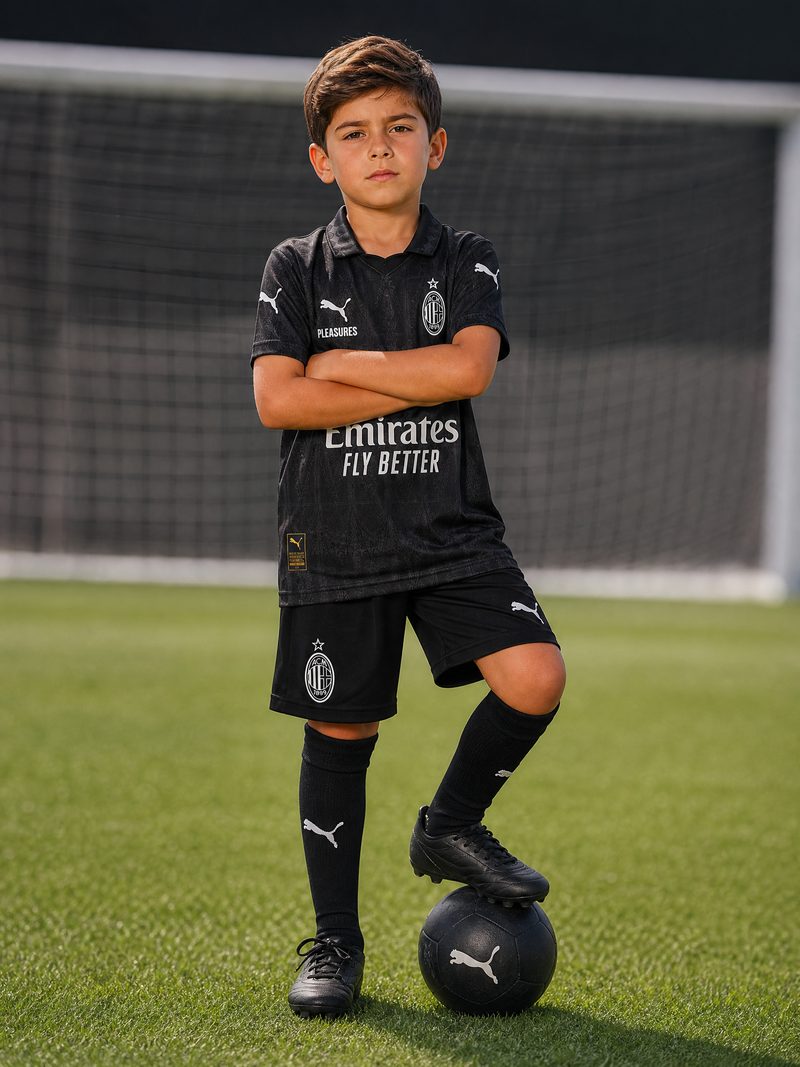 Kit Infantil Milan · Camisa 24/25 Uniforme 4