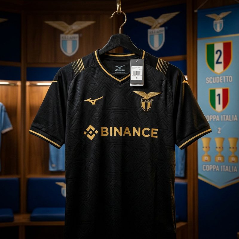 Camisa Lazio · 23/24 - Edição Especial 10 anos Copa Italia