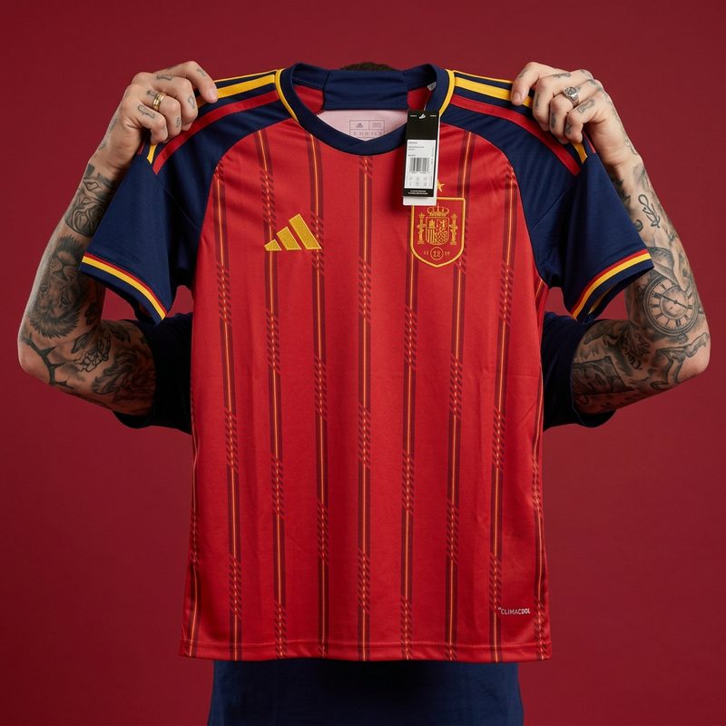 Camisa Espanha · 26 - Home Copa do Mundo