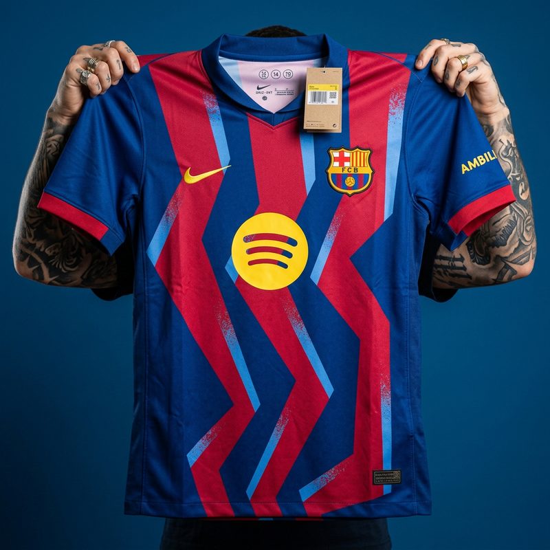 Camisa Barcelona · 25/26 - Uniforme 4