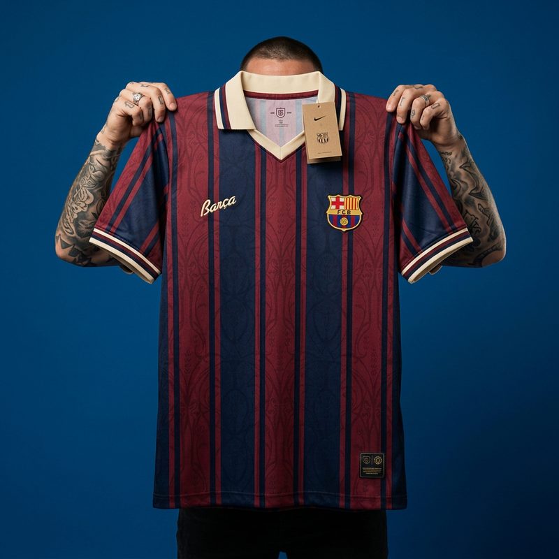 Camisa Barcelona · 25/26 - Edição Especial 125 anos