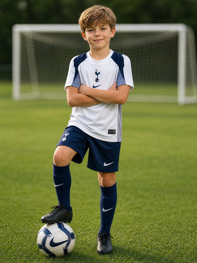 Kit Infantil Tottenham · Camisa 25/26 Home