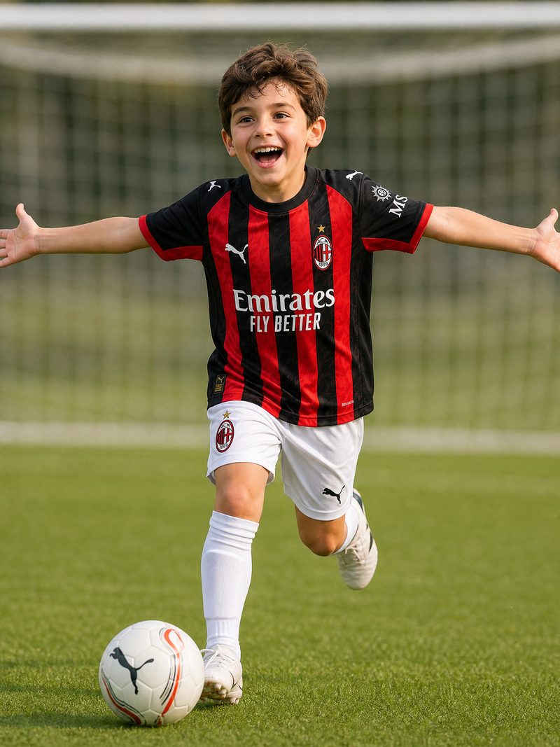 Kit Infantil Milan · Camisa 25/26 Home