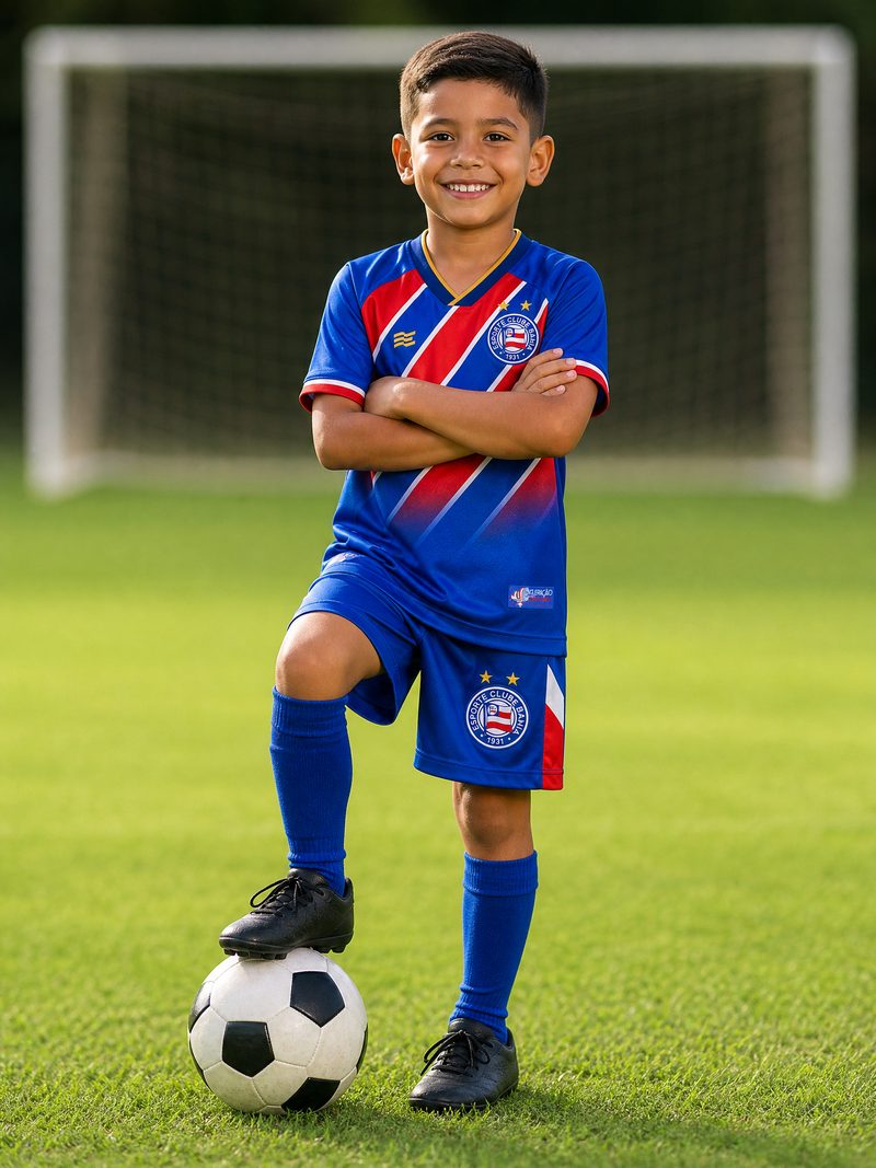 Kit Infantil Bahia · Camisa 24/25 Away