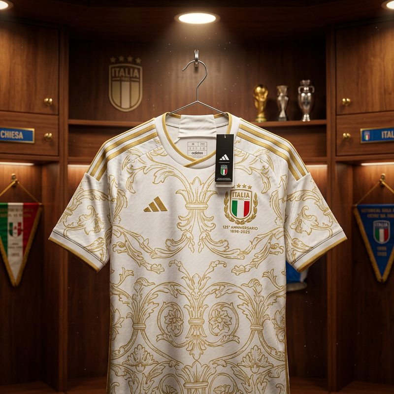 Camisa Italia Selecao · 26/27 - Pre Jogo