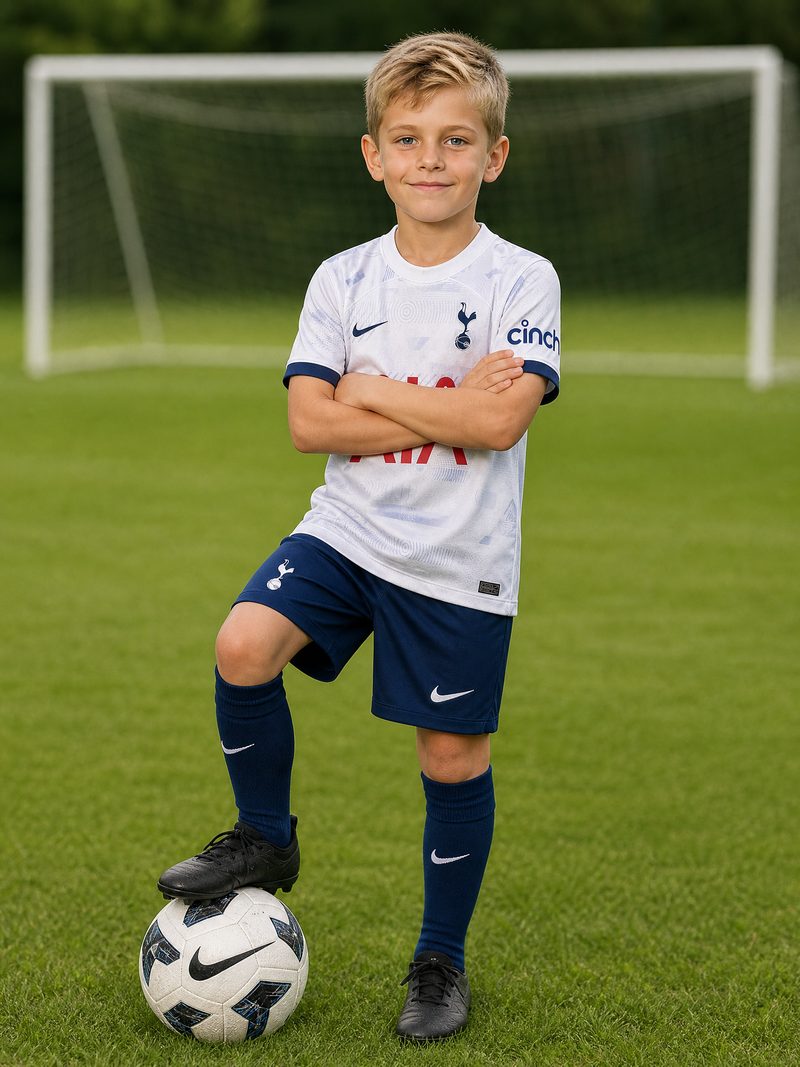 Kit Infantil Tottenham · Camisa 23/24 Home