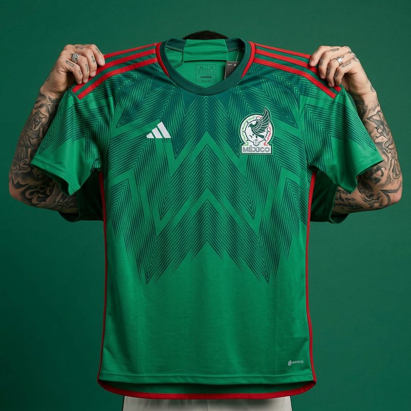 Camisa Mexico Selecao · 22/23 - Home Copa do Mundo