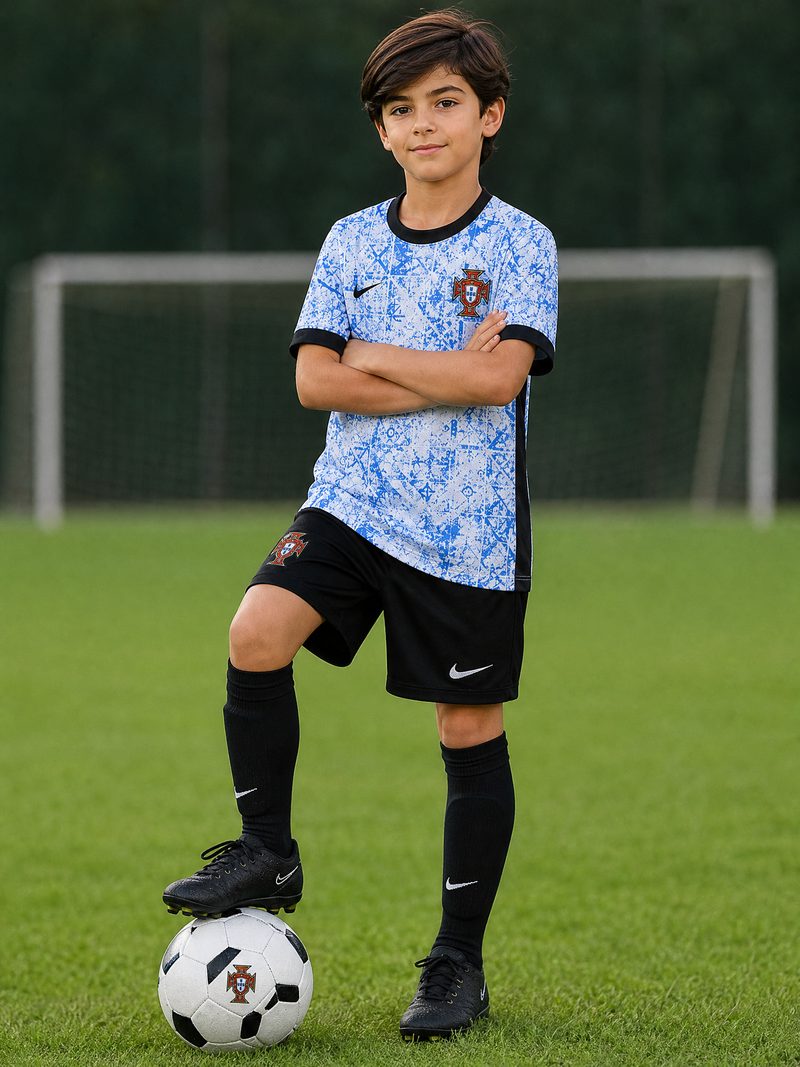 Kit Infantil Portugal · Camisa 24/25 Away