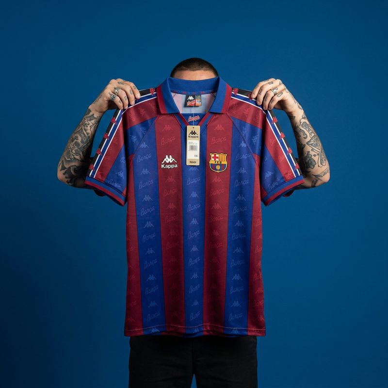 Camisa Barcelona · 96/97 - Retro