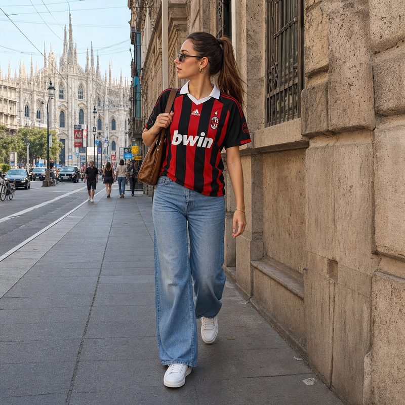 Camisa AC Milan · 09/10