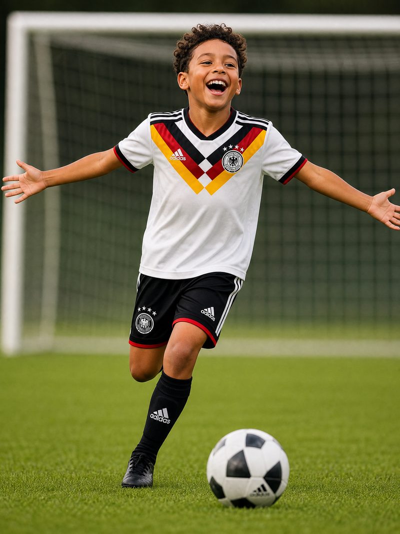 Kit Infantil Alemanha · Camisa 2026 Home