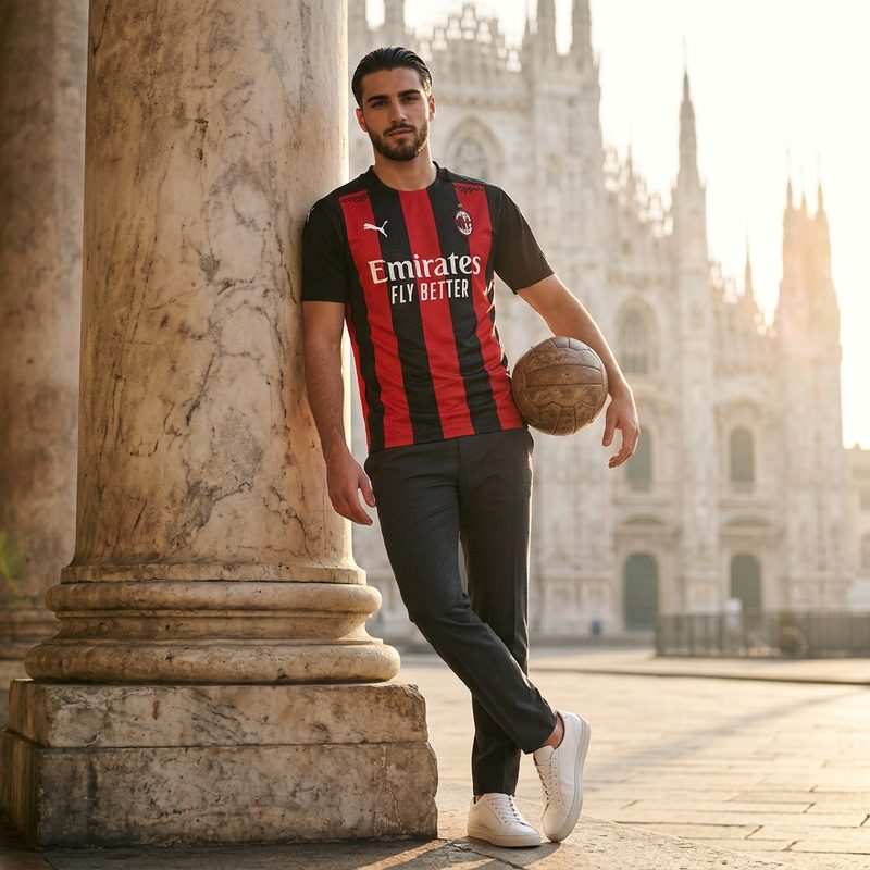 Camisa AC Milan · 25/26 - Home