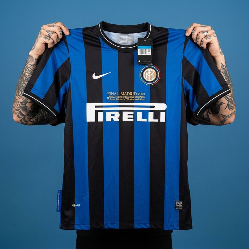 Camisa Inter de Milao · 09/10 - Retro Triplete
