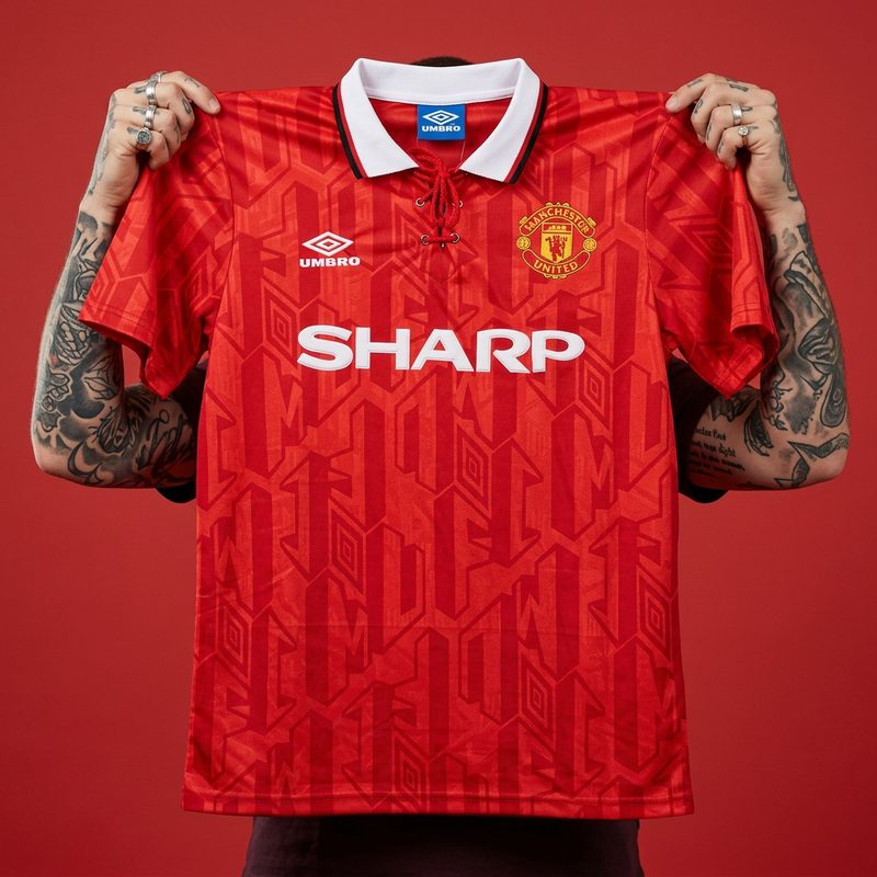 Camisa Manchester United · 93/94 - Retro - Home